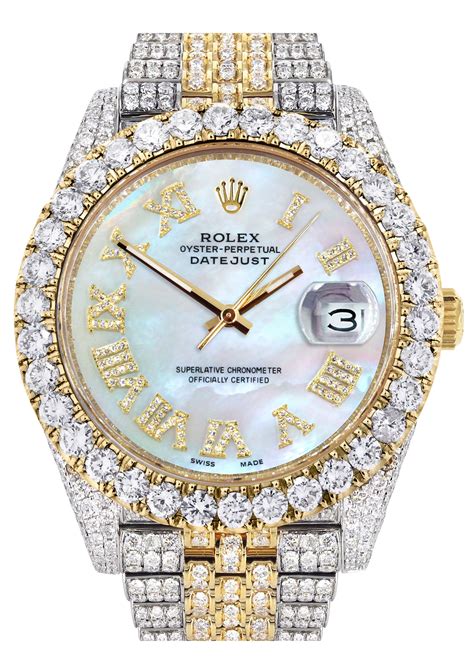 rolex diamant gold|all gold rolex with diamonds.